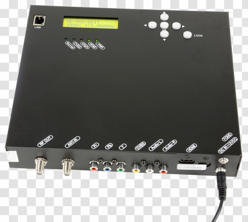 RF Modulator Electronics COFDM Electronic Musical Instruments Modulation - Audio Equipment - Hdmi Transparent PNG