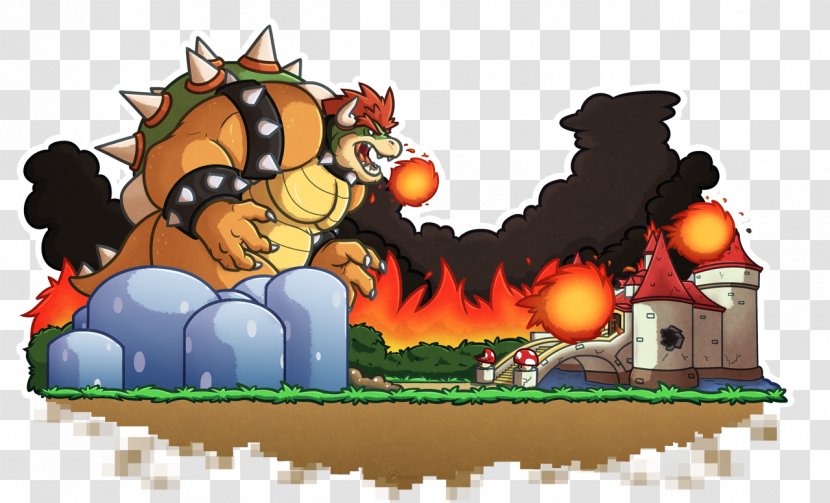 Bowser T-shirt Art Sticker Character Transparent PNG