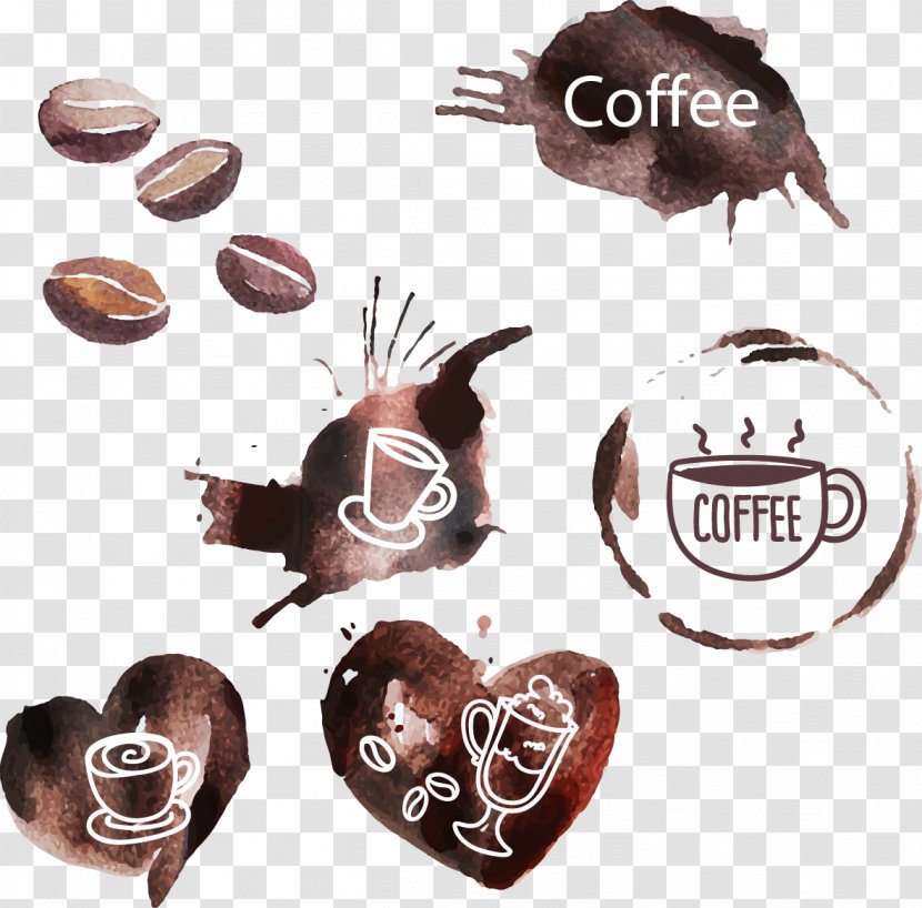 Coffee Bean Espresso Cafe Transparent PNG