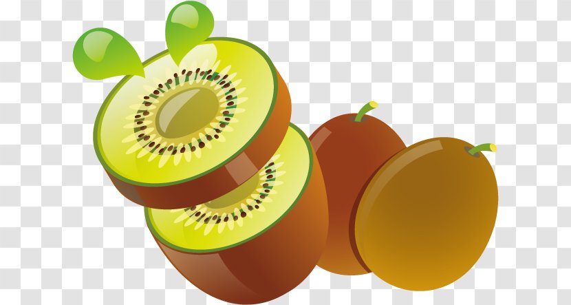 Kiwifruit Juice Dried Fruit Salad - Summer Cartoon Clipart Transparent PNG