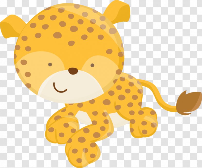 Leopard Party Safari Birthday Lion - Silhouette Transparent PNG