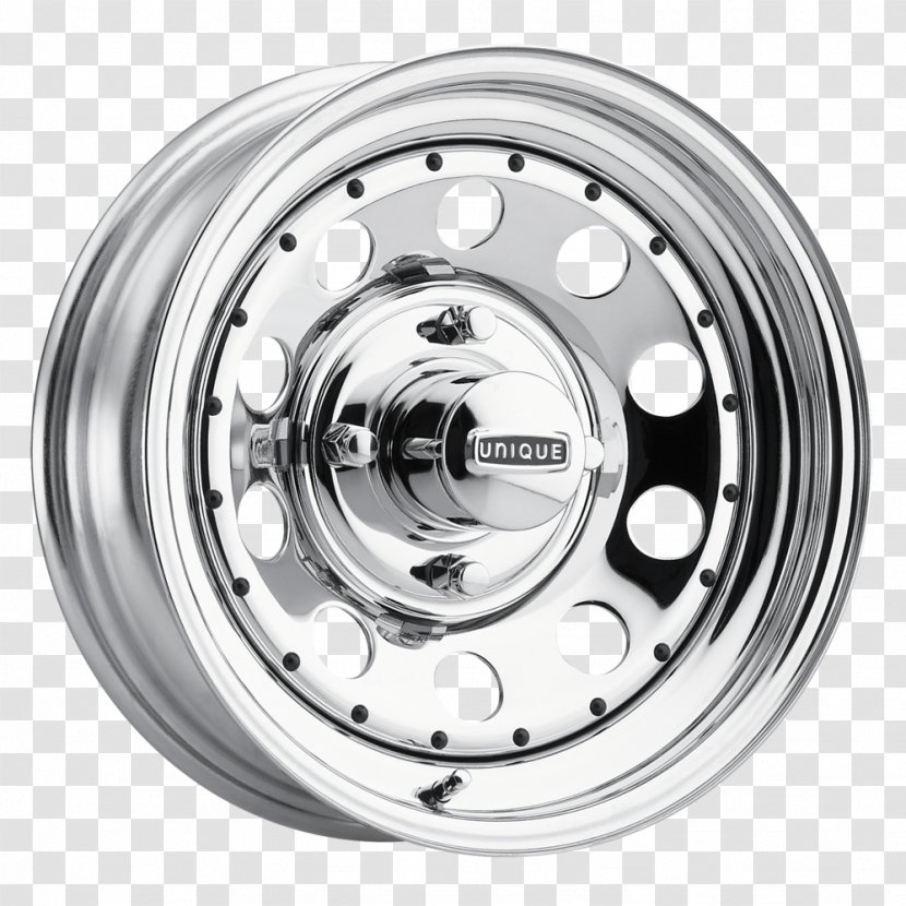 Alloy Wheel Car Spoke Rim - Steel - Chrome Plate Transparent PNG