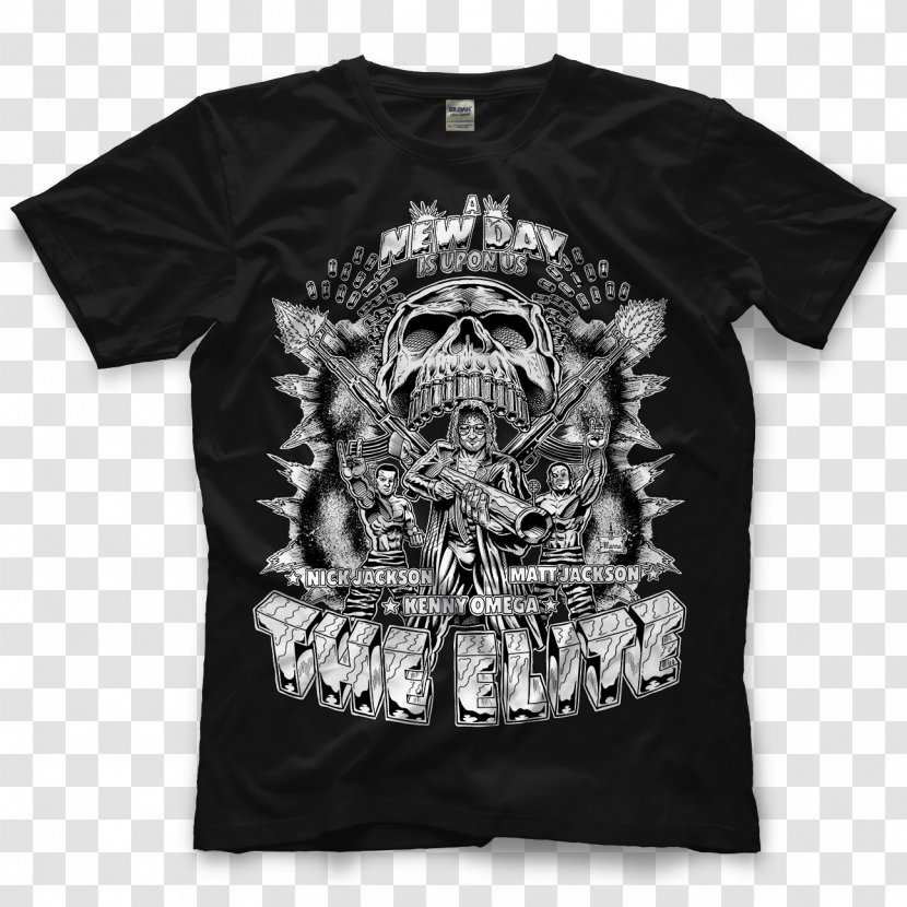 T-shirt Sleeve Special Forces The Elite - Bullet Club Transparent PNG