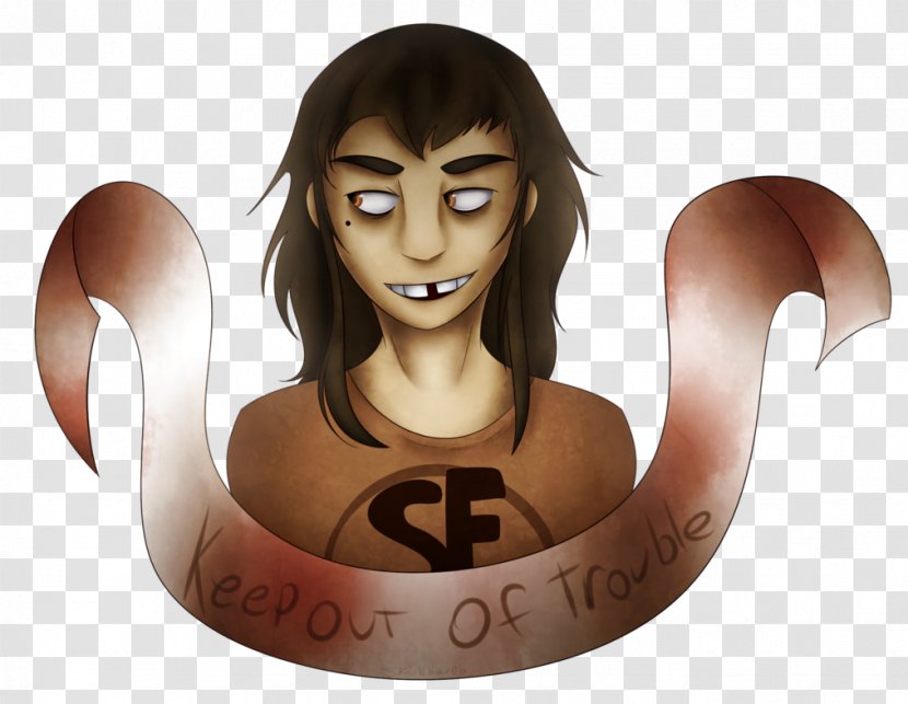 Sally Face Fan Art Drawing Video Games - Brown Hair Transparent PNG