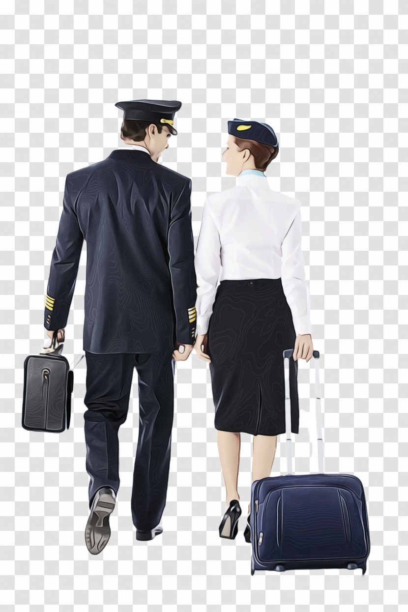Clothing Fashion Standing Gentleman White-collar Worker - Paint - Sleeve Baggage Transparent PNG