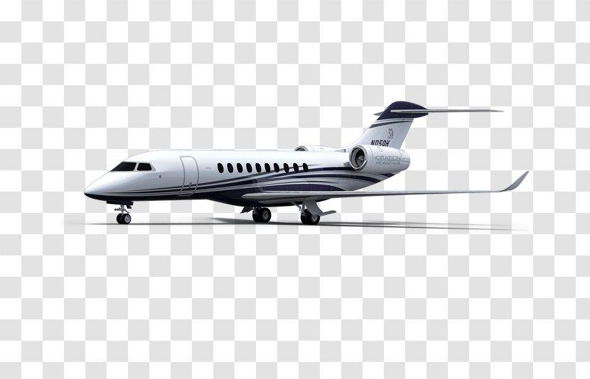 Bombardier Challenger 600 Series Cessna Citation Hemisphere CitationJet/M2 Longitude Excel - Business Jet - Airplane Transparent PNG