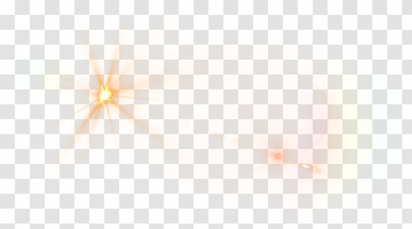 Light Lens Flare Desktop Wallpaper - Orange Transparent PNG