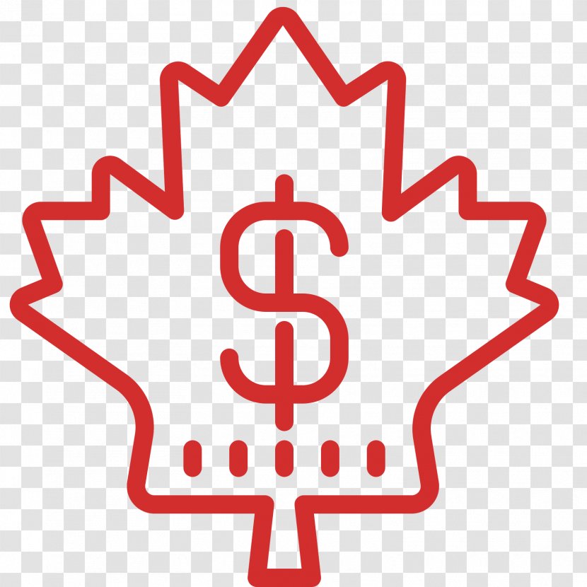 Maple Leaf Canada - Logo - Dollar Sign Transparent PNG