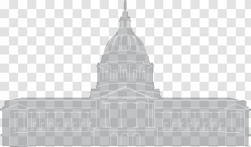 Clip Art Image Openclipart Desktop Wallpaper - Landmark - Govrnment Silhouette Transparent PNG