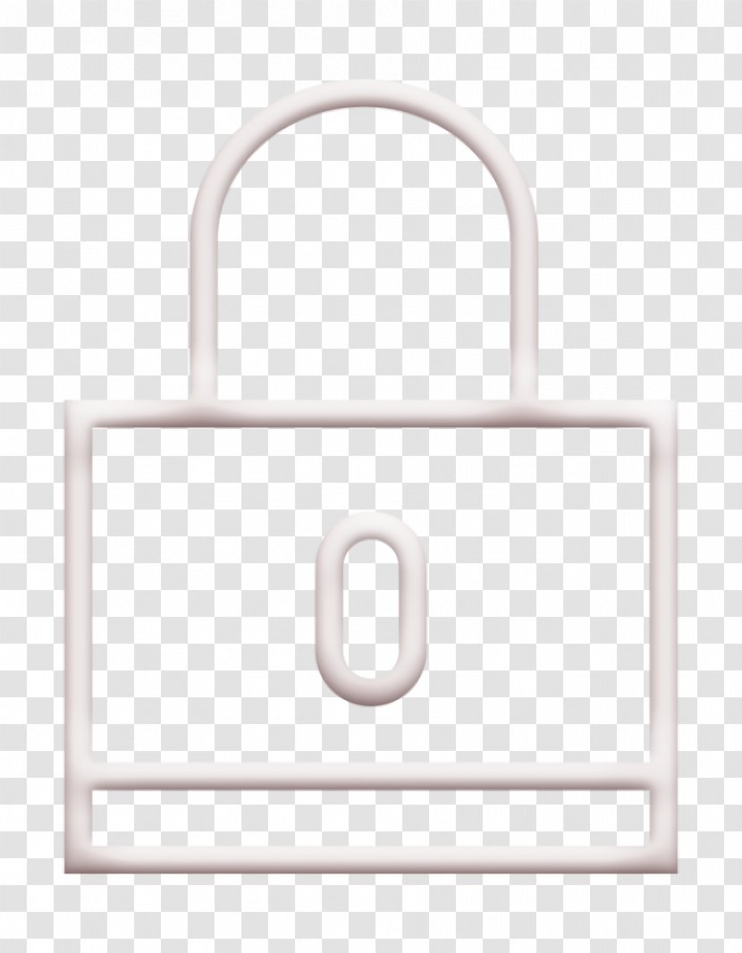 Locked Icon Lock Essential Set - Padlock - Symbol Material Property Transparent PNG