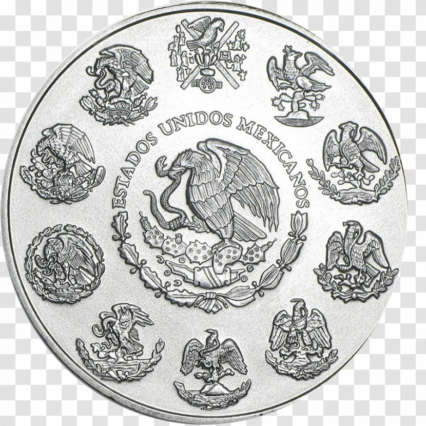 Libertad Silver Coin Bullion - Gold Transparent PNG