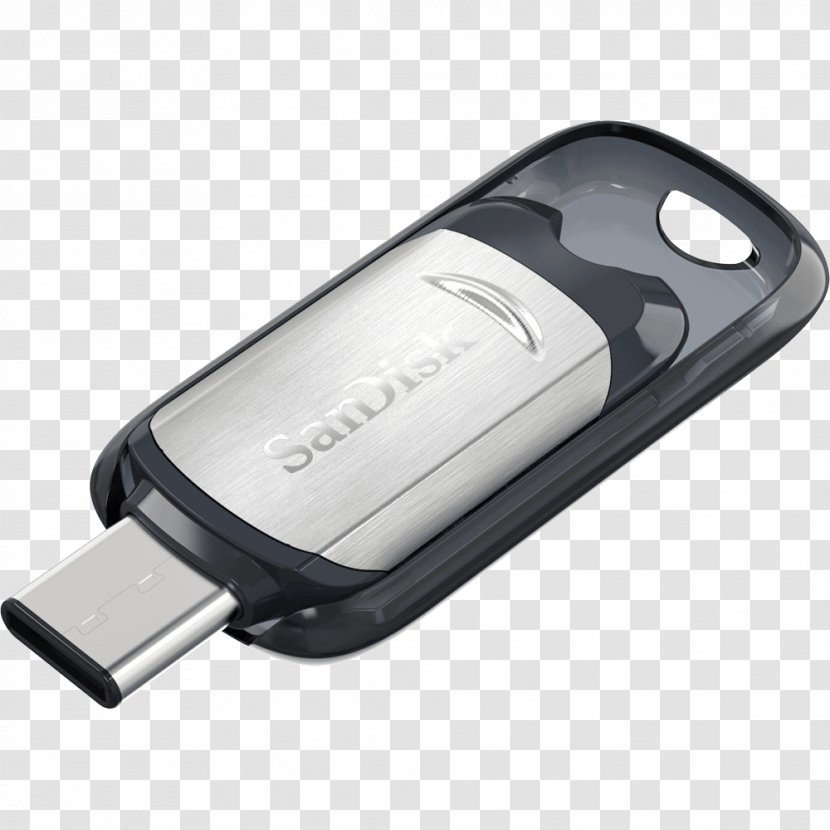 USB Flash Drives USB-C SanDisk 3.1 Computer Data Storage - Usb Transparent PNG