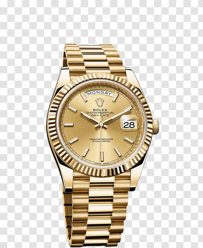 Rolex Datejust Day-Date Watch Oyster Perpetual - Accessory Transparent PNG