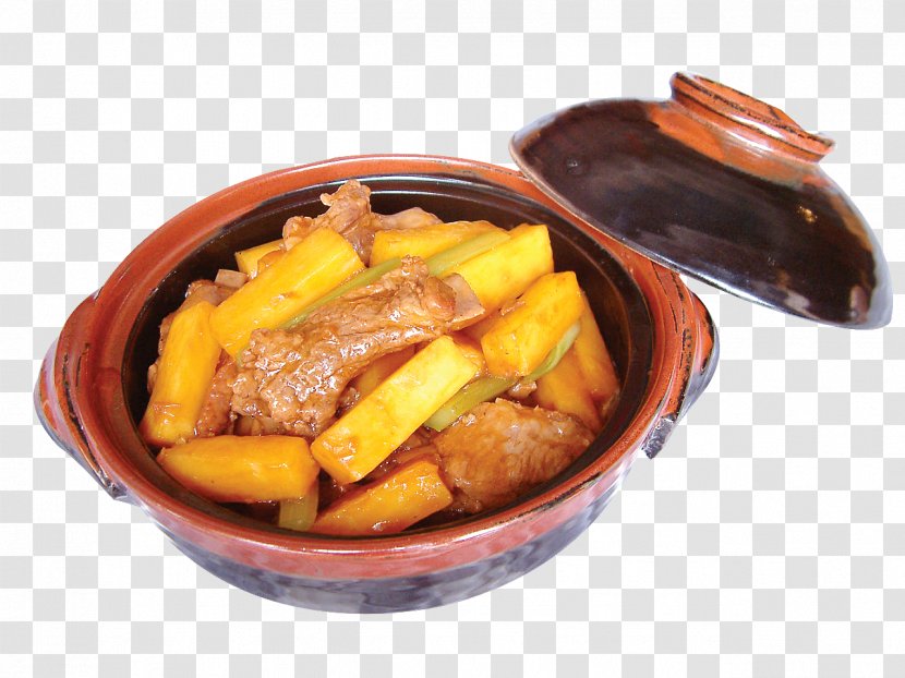 Cocido Pork Ribs Stew Curry Sweet Potato - Food - Stewed Potatoes Transparent PNG