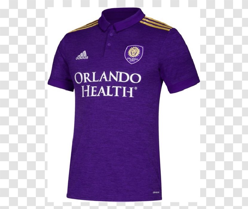2018 Orlando City SC Season T-shirt Jersey - Shirt Transparent PNG