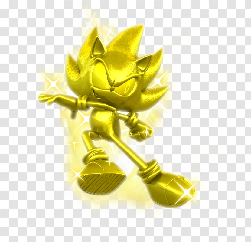 Sonic The Hedgehog 2 3 Video Games Heroes - Gold - Blender Transparent PNG