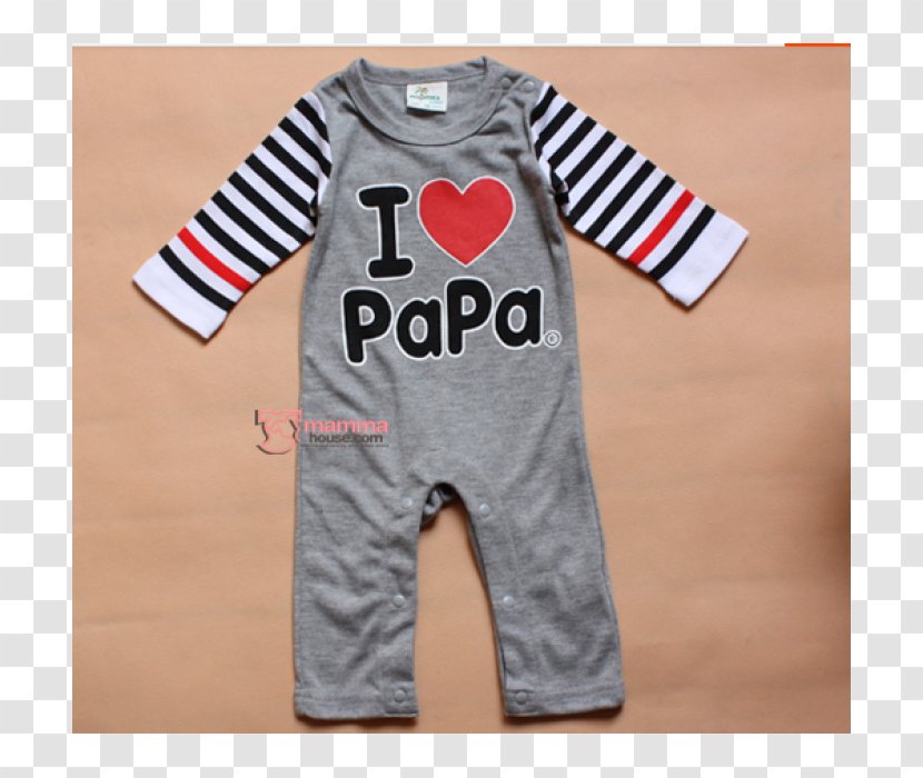 T-shirt Sleeve Pajamas Outerwear ユニフォーム - T Shirt - Baby Romper Transparent PNG