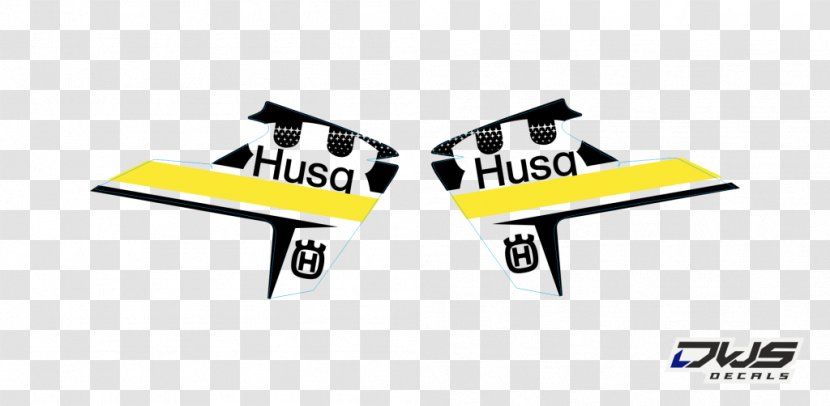 Husqvarna Group Motorcycles Decal Sticker Yellow - 2017 - 125 Wr Transparent PNG