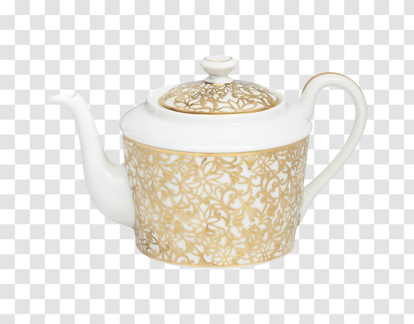 Teapot Coffee Porcelain Tableware - Lid Transparent PNG