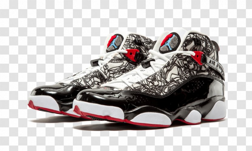 Sports Shoes Jordan 6 Rings Mens Basketball Air Nike - Dark Red Lasers Transparent PNG