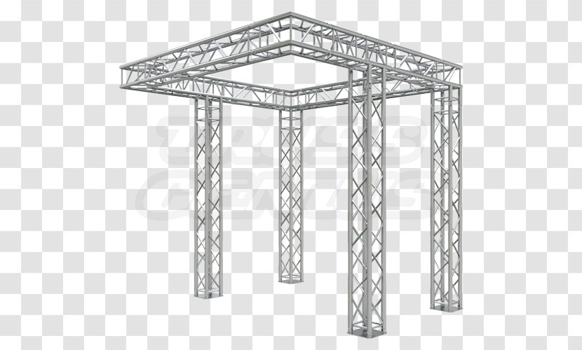 Truss Cantilever Structure Triangle - Metal Transparent PNG