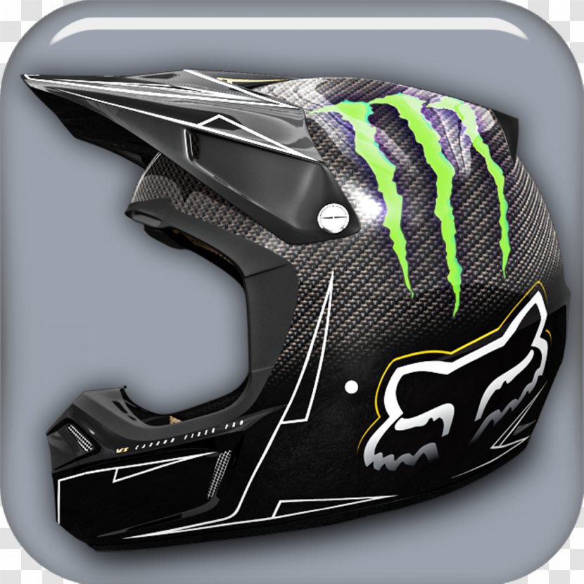Ricky Carmichael's Motocross 2XL MX Offroad Android Supercross App Store - Lacrosse Helmet Transparent PNG