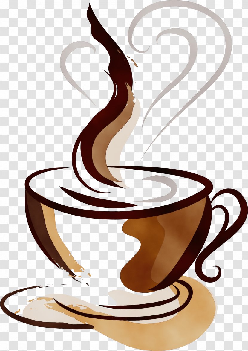 Milk Tea Background - Drinkware - Liquid Java Coffee Transparent PNG