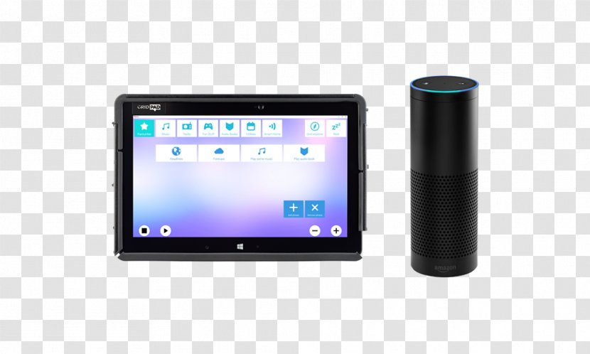 Amazon.com Amazon Echo Electronics Portable Media Player Multimedia - Display Device Transparent PNG