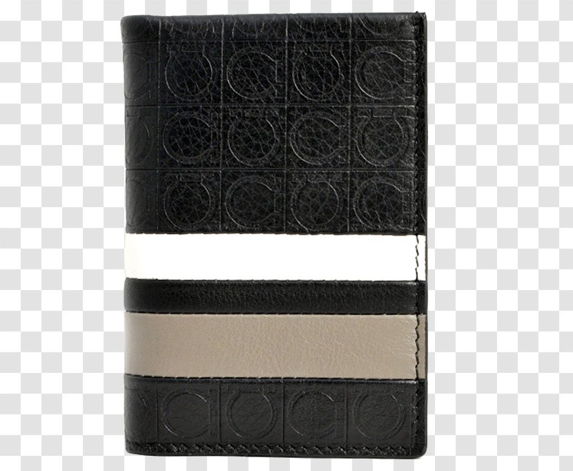 Wallet Designer Leather Handbag - Brand - Ferragamo Men's Short Two-fold Transparent PNG