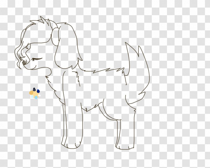 Dog Cat Horse Line Art Sketch - Frame Transparent PNG