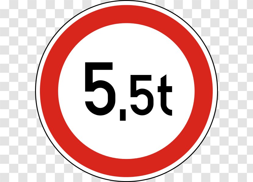 Traffic Sign Speed Limit Warning - Signage - Highway Authority Transparent PNG