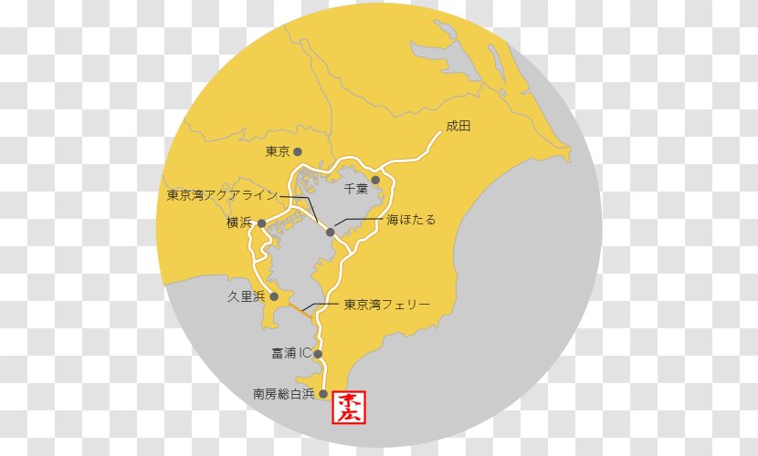 Kisarazu Junction Kawasaki-Ukishima Ukishimacho Tokyo - Kawasaki - Access Map Transparent PNG