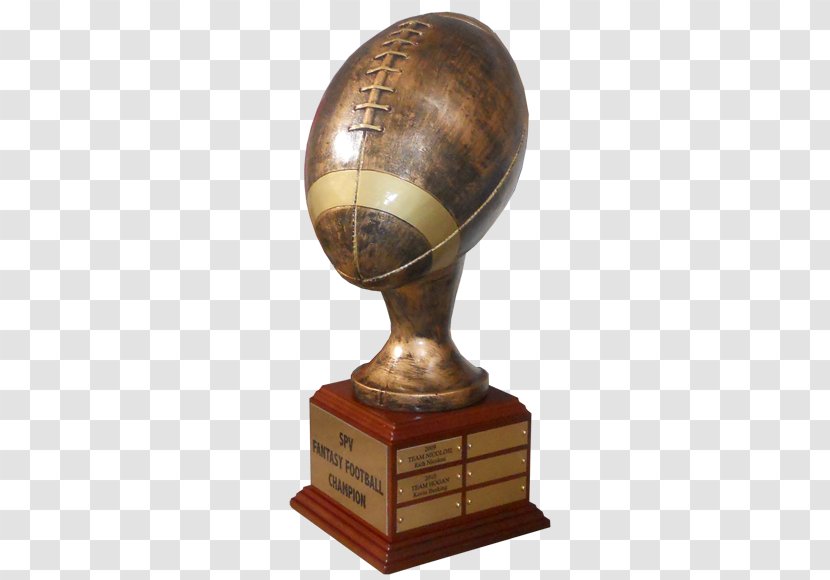 Trophy Fantasy Football Award American Sport - Basketball - Sides Clipart Transparent PNG
