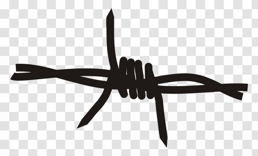 Barbed Wire Clip Art - Pitchfork - Barbwire Transparent PNG