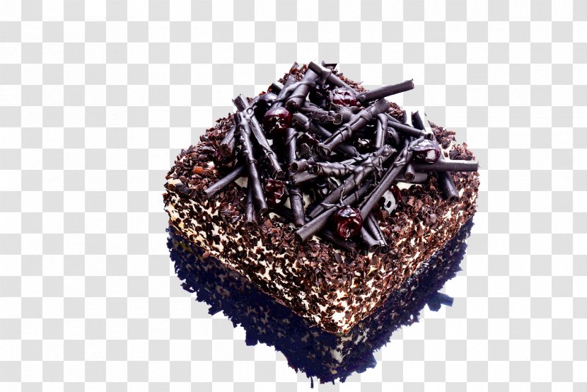 Black Forest Gateau Chocolate Cake Birthday Cream Transparent PNG