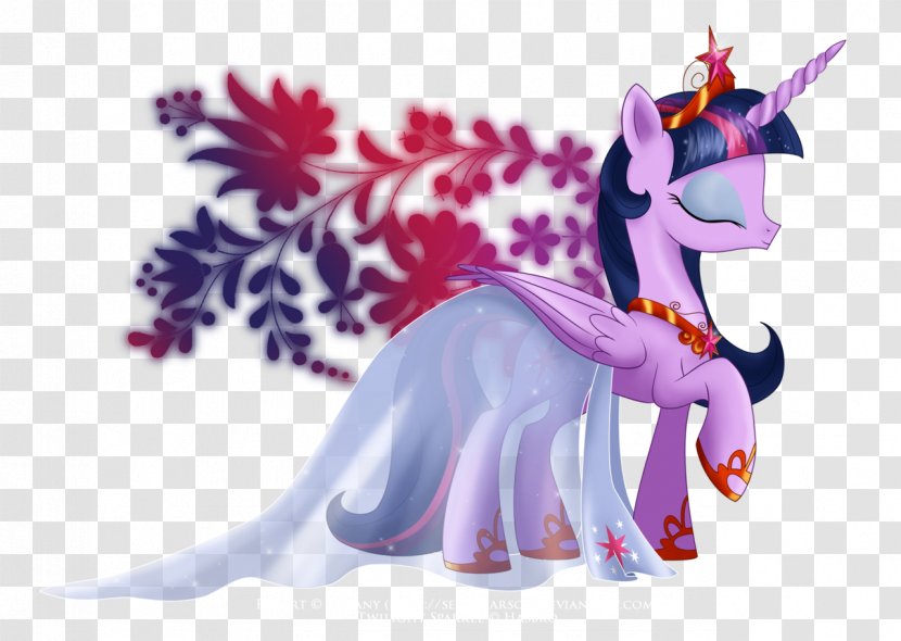 Twilight Sparkle Princess Luna Celestia Cadance Spike - Unicorn Transparent PNG