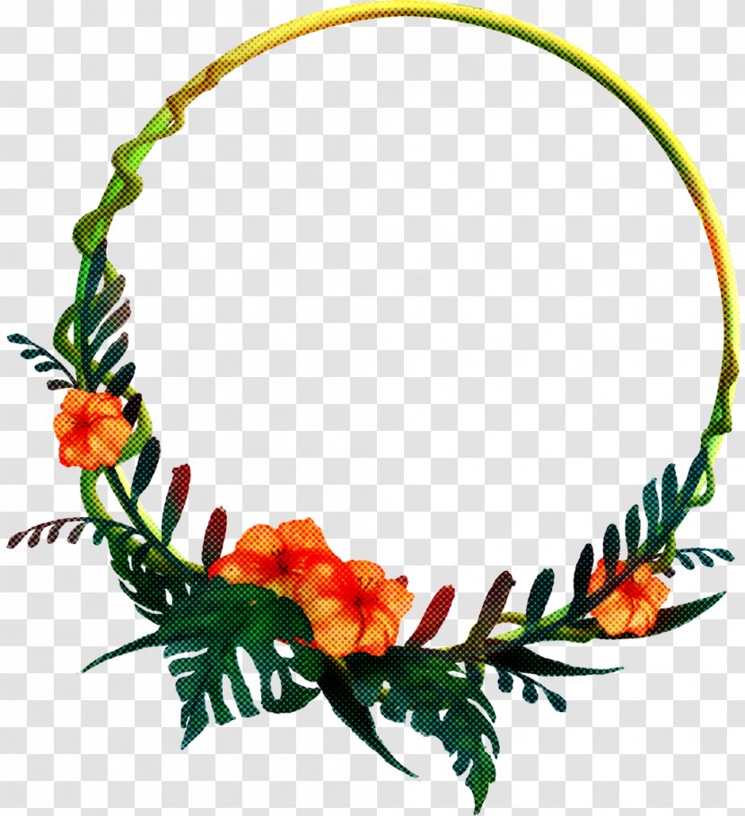 Floral Flower Background - Plant - Hair Accessory Fashion Transparent PNG