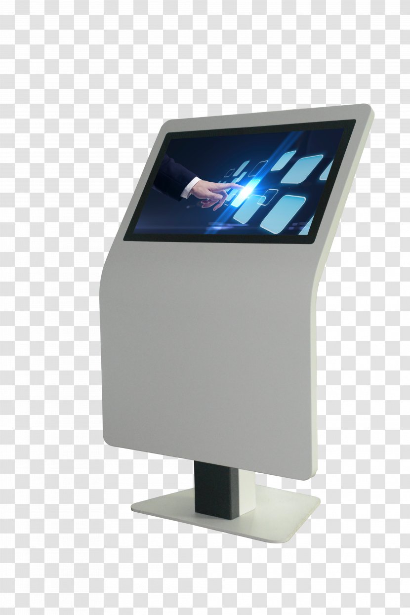 Touchscreen Interactive Kiosks Computer Monitors Hardware - Kiosk Button Transparent PNG