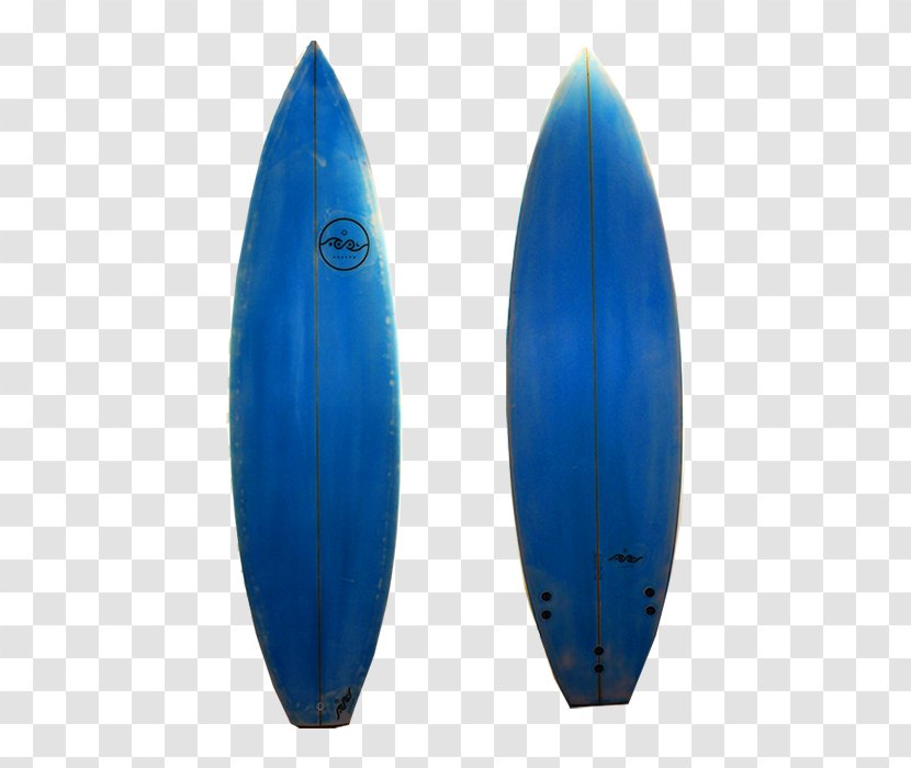 Cobalt Blue Surfboard - Design Transparent PNG