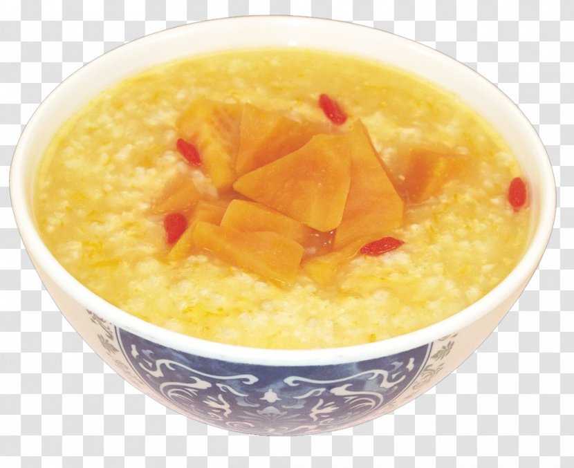 Breakfast Porridge Yellow Curry Congee Oat - Soup - Sweet Potato Health Transparent PNG