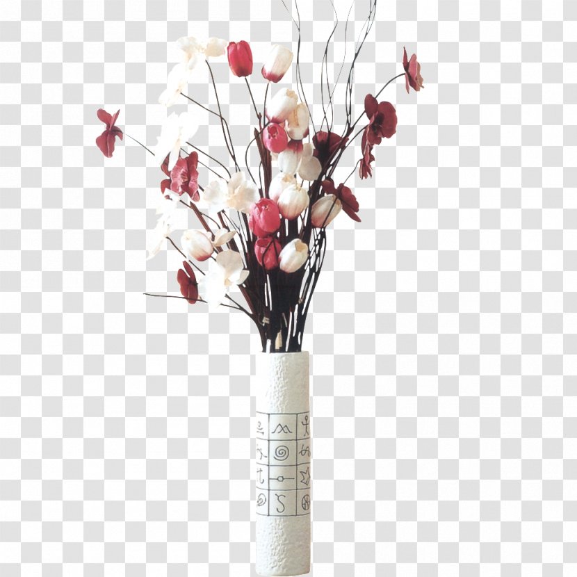 Large Flower Vase Floral Design Decorative Arts - Arrangement Transparent PNG