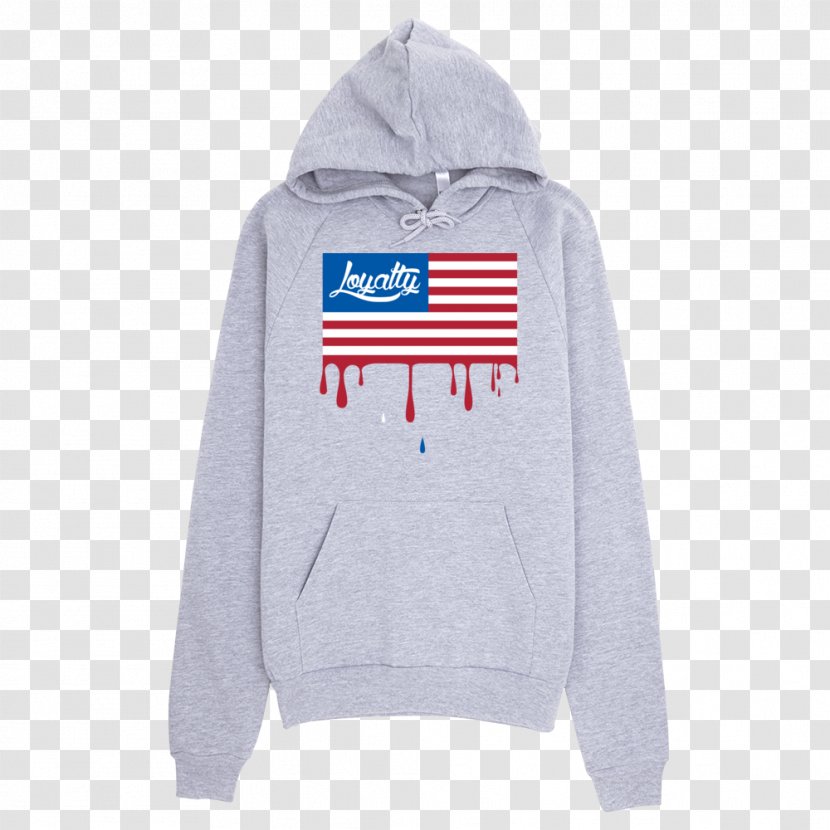 Hoodie T-shirt Clothing Sweater Polar Fleece - Tshirt - Flag Pull Element Transparent PNG