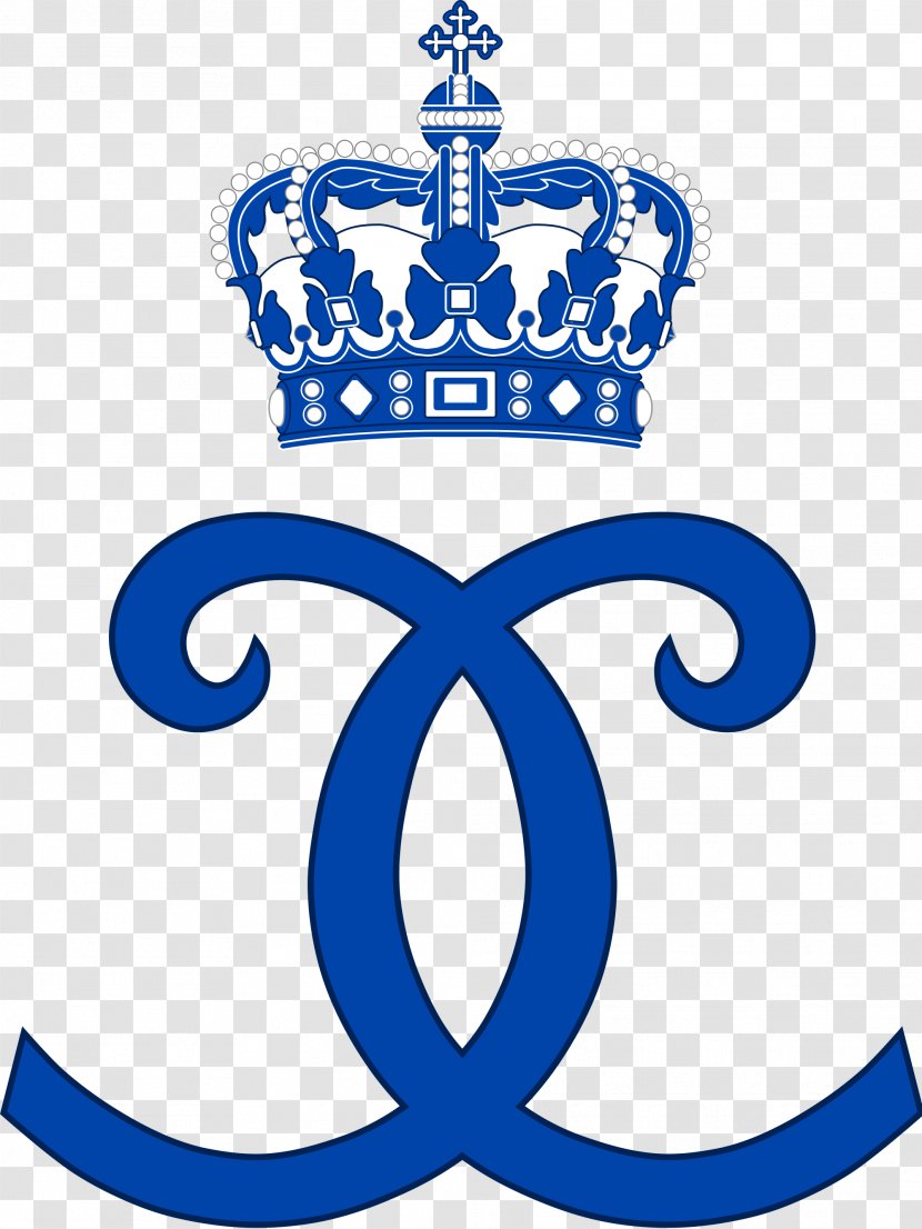 Danish Royal Family Cypher Crown Prince Monarch Monogram Transparent PNG