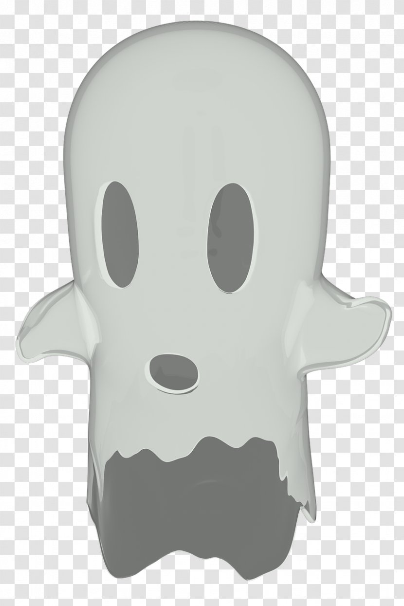 Cartoon Ghost Drawing - Copying Transparent PNG