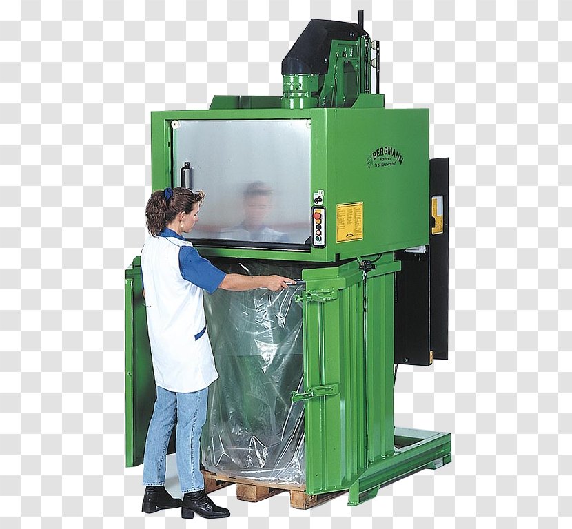 Compactor Machine Baler Waste Crusher - Compressor - Packstation Transparent PNG