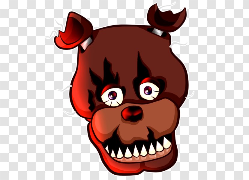 Five Nights At Freddy's 2 4 Drawing Game - Facial Expression - Nightmare Foxy Transparent PNG