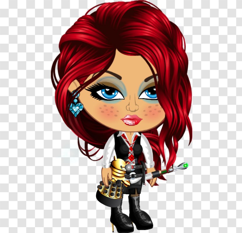 Red Hair Coloring Cartoon - Fictional Character Transparent PNG