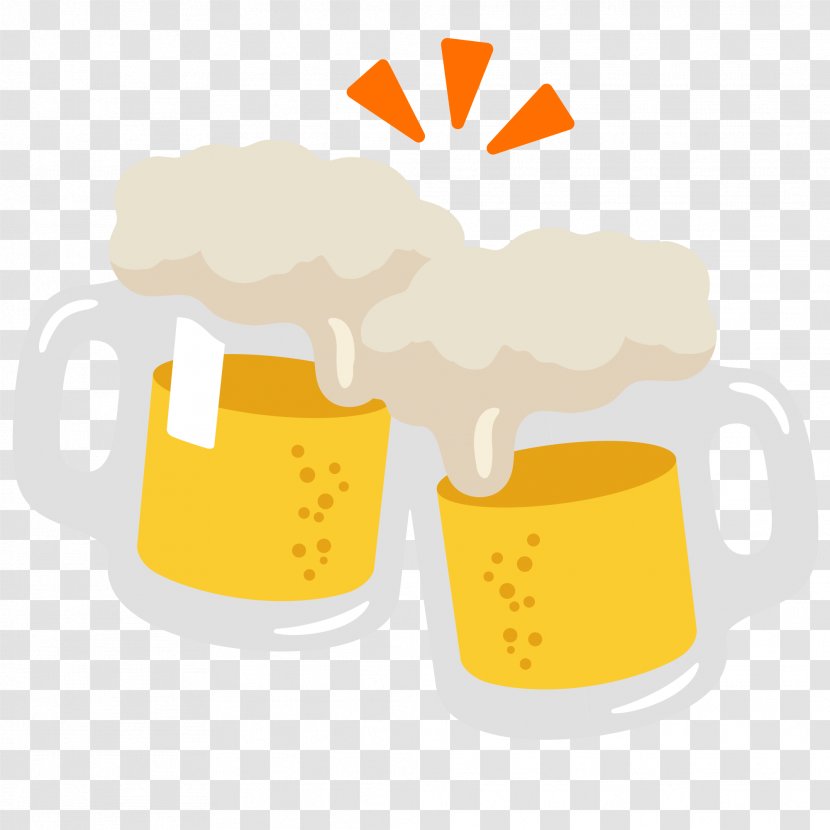 Beer Glasses Emoji Mug Drink - Coffee Cup Transparent PNG