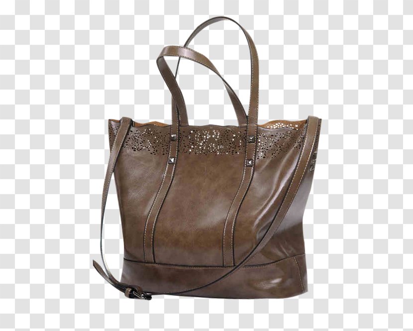 Tote Bag Leather Handbag Fashion - Wallet Transparent PNG