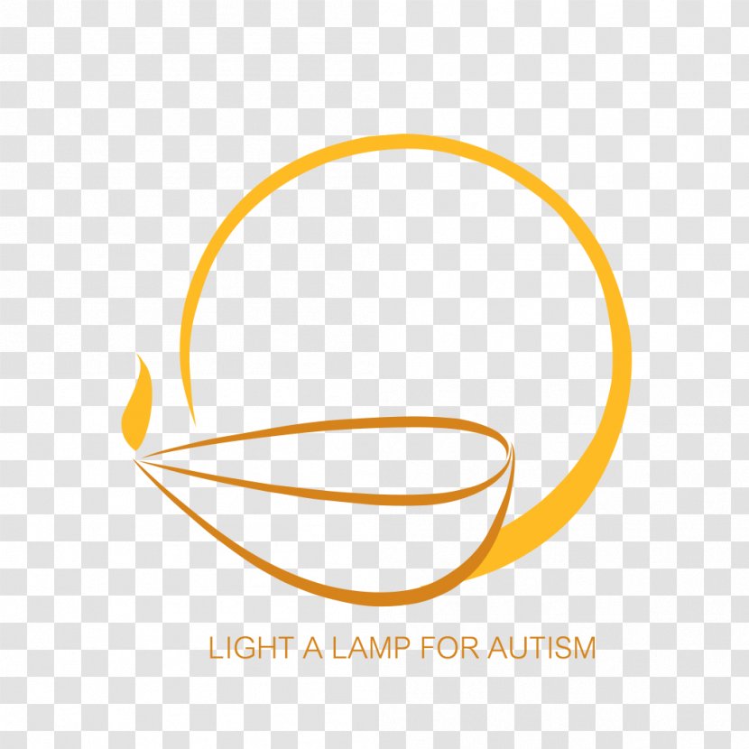 Logo Brand Line Font - Yellow - Awareness Transparent PNG